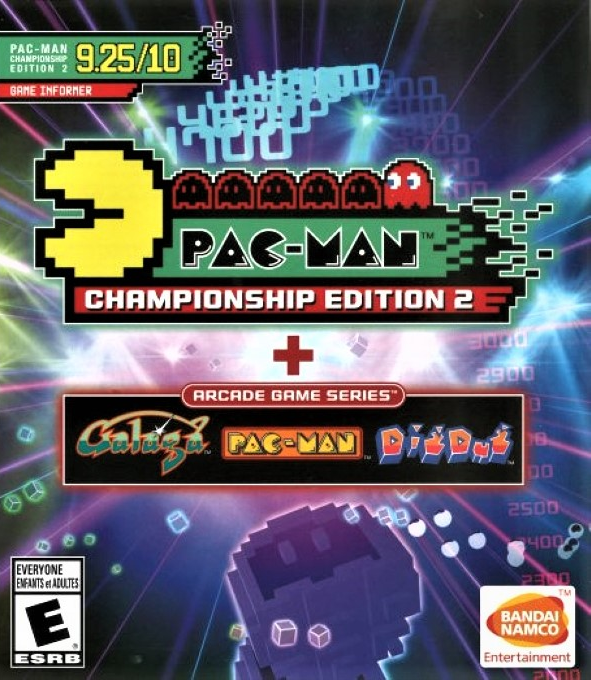 Pac-Man Championship Edition 2 + Arcade Game Series: Galaga / Pac-Man / DigDug box art