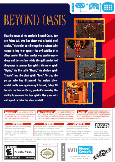 Story of Thor, The — box-2D-back (US)