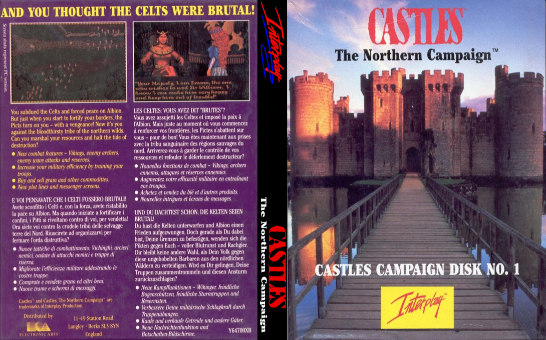 Castles - The Northern Campaign — box-texture (EU)