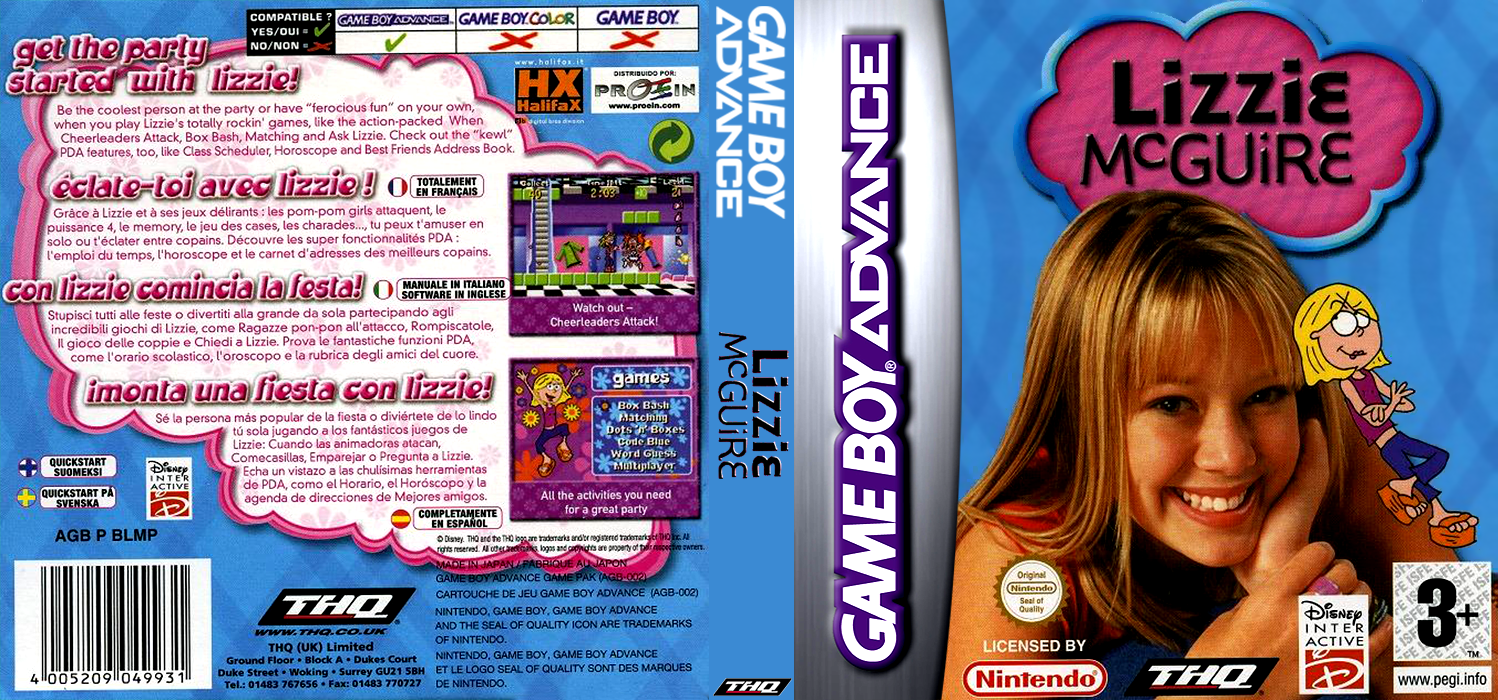 Lizzie McGuire — box-texture (EU)