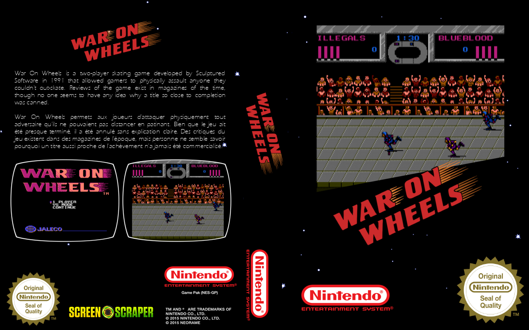 War On Wheels — box-texture (SS)