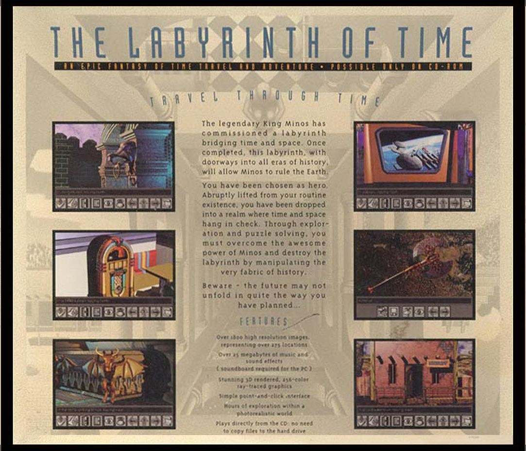 Labyrinth of Time, The — box-2D-back (EU)