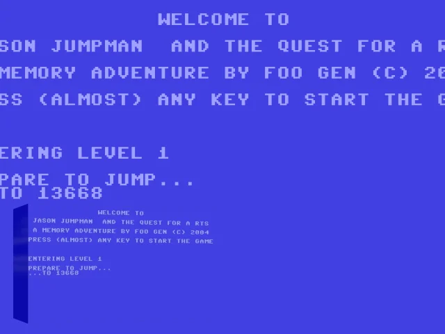 Jason Jumpman and the Quest for a RTS — mixrbv2 (WOR)