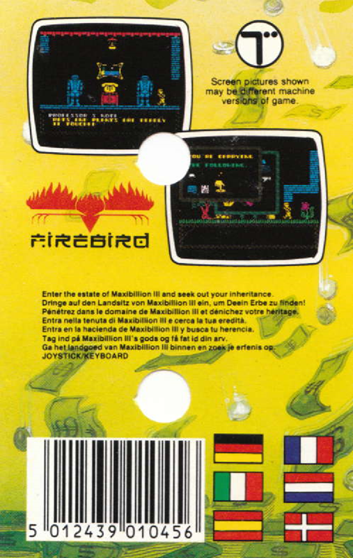 Mega Bucks — box-2D-back (EU)