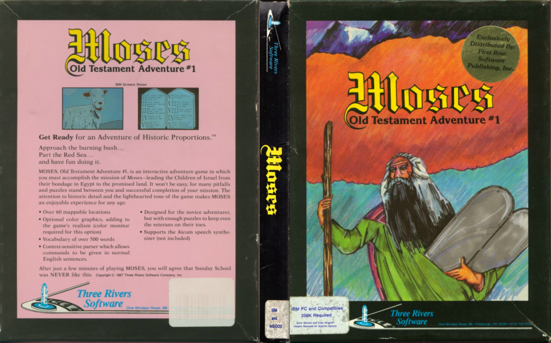 Moses - Old Testament Adventure 1 — box-texture (US)
