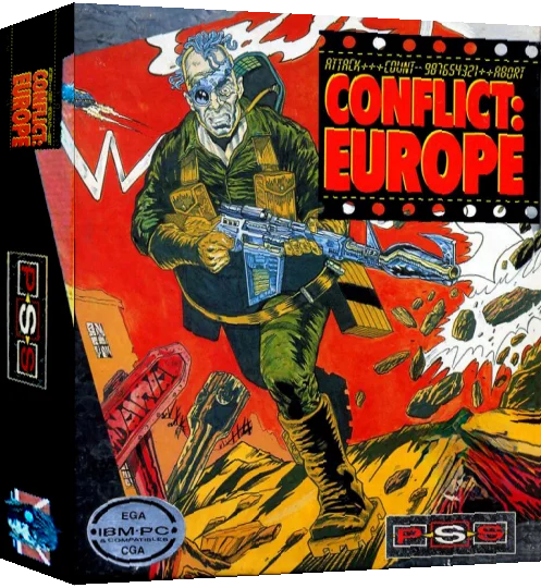 Conflict - Europe — box-3D (EU)
