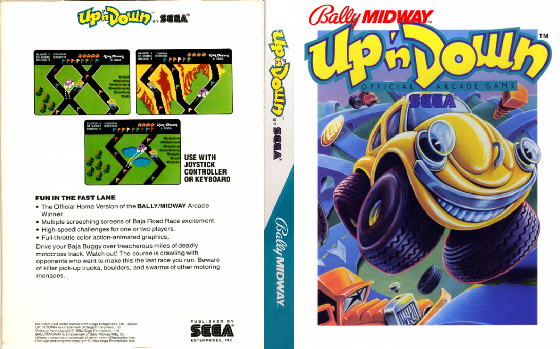 Up 'n Down — box-texture (US)