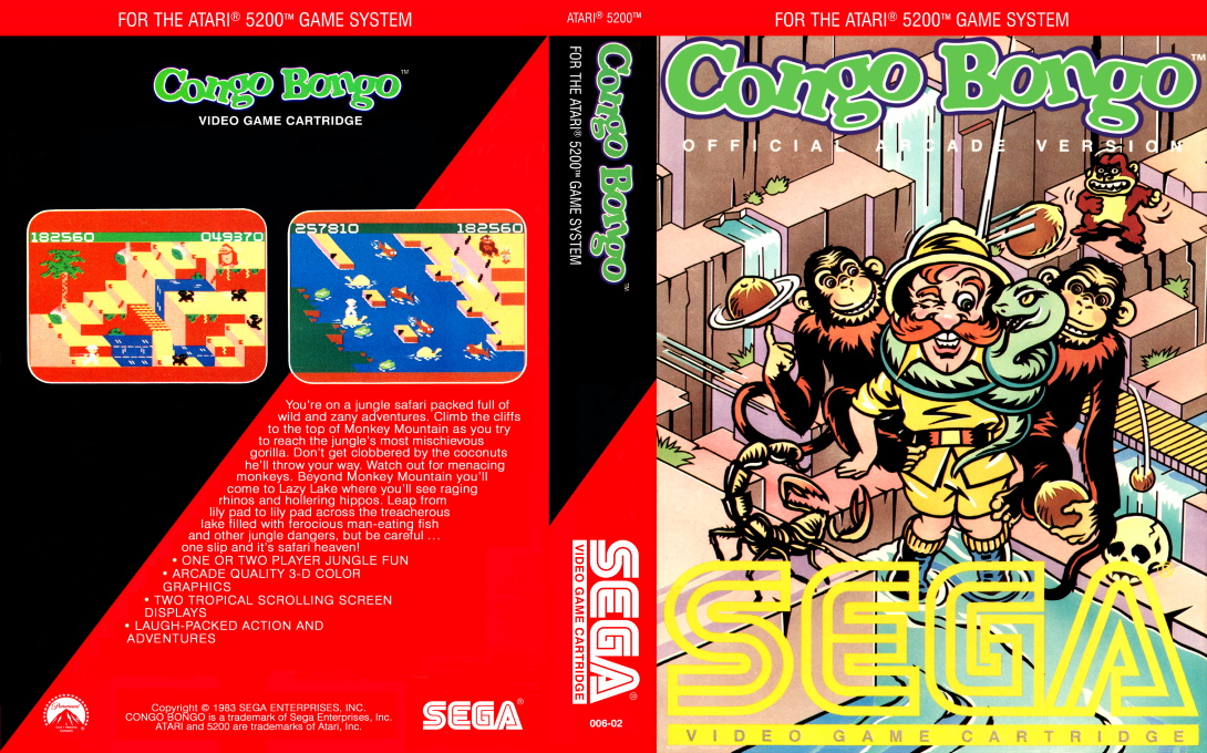 Congo Bongo — box-texture (US)