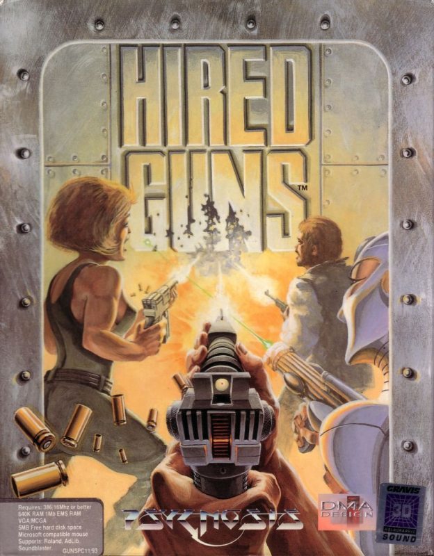 Hired Guns — box-2D (EU)