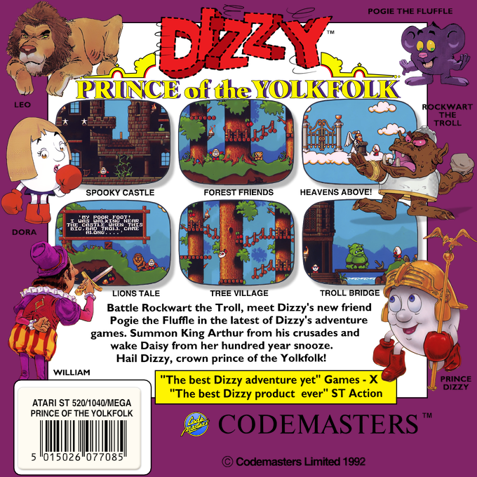 Dizzy 6 - Prince Of The Yolkfolk — box-2D-back (EU)