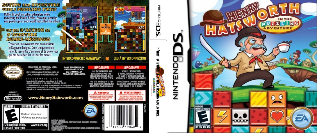 Henry Hatsworth in the Puzzling Adventure — box-texture (US)