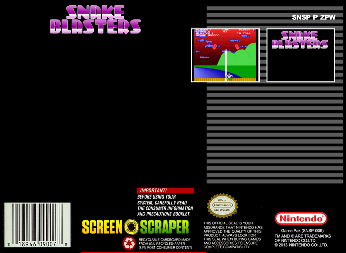 Snake Blaster — box-2D-back (SS)