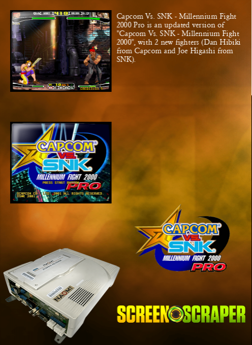 Capcom vs. SNK Millennium Fight 2000 Pro — box-2D-back (WOR)