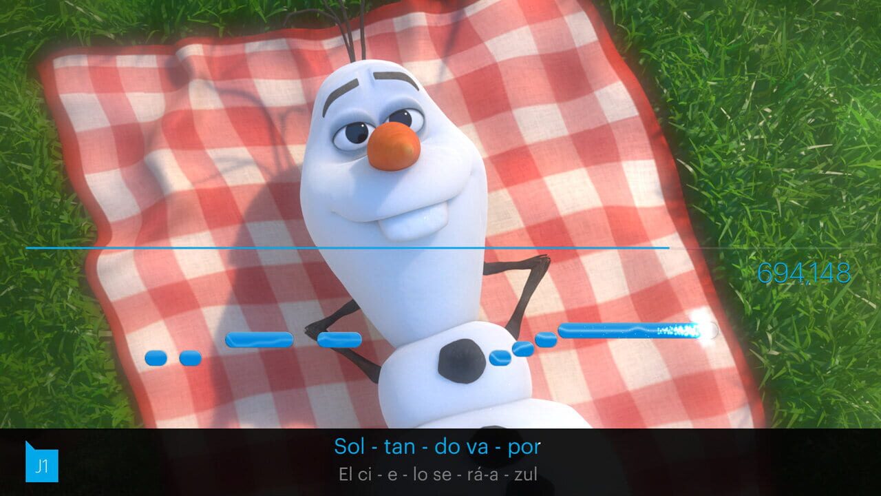 SingStar Frozen - O Reino do Gelo — screenshot (WOR)