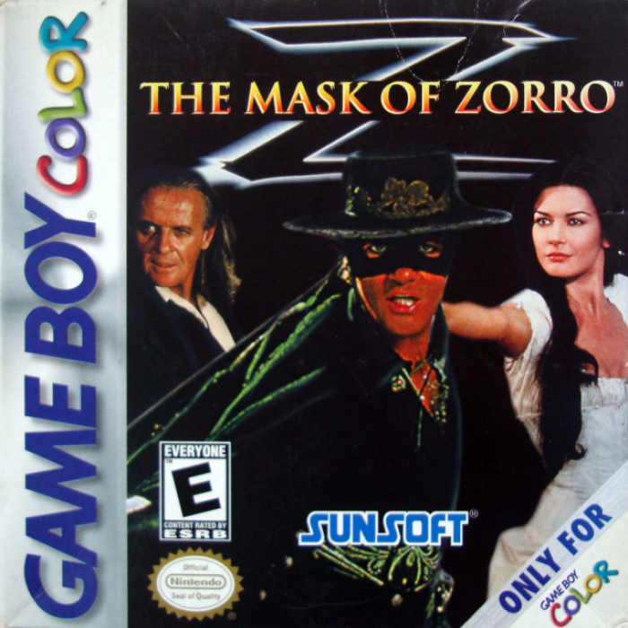 Mask of Zorro, The box art