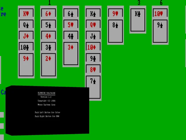 Klondike Solitaire — mixrbv2 (WOR)