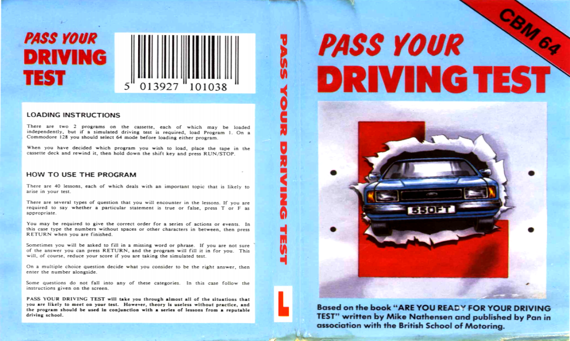 Pass Your Driving Test — box-texture (EU)