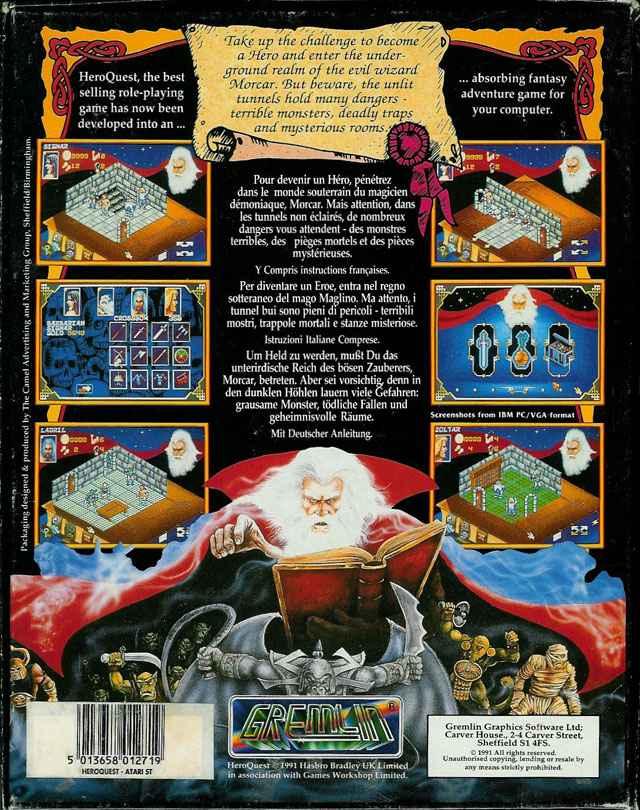 HeroQuest — box-2D-back (EU)
