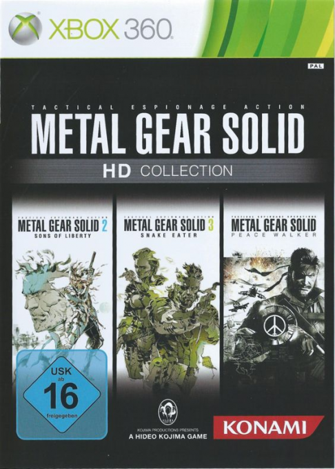 Metal Gear Solid - HD Collection — box-2D (DE)