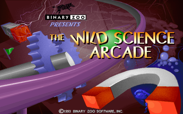 Wild Science Arcade, The box art