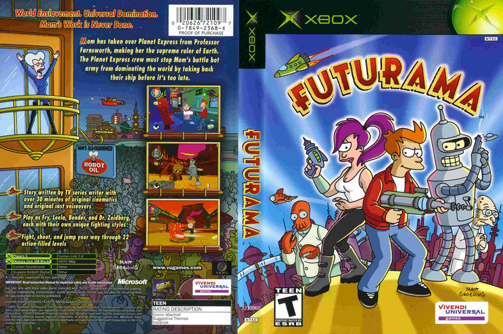 Futurama — box-texture (US)