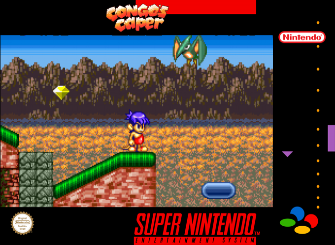 Congo's Caper — box-2D (SS)