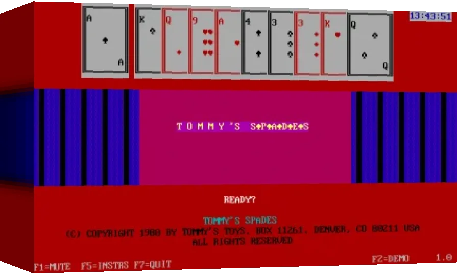 Tommy's Spades — box-3D (WOR)