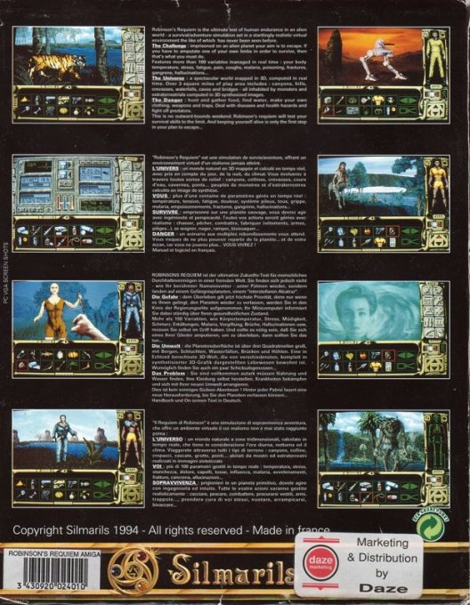 Robinson's Requiem — box-2D-back (EU)
