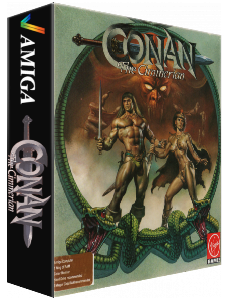 Conan - The Cimmerian — box-3D (CUS)