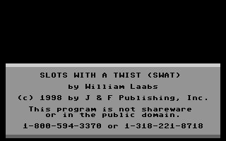 SWAT : Slots with a Twist — sstitle (WOR)