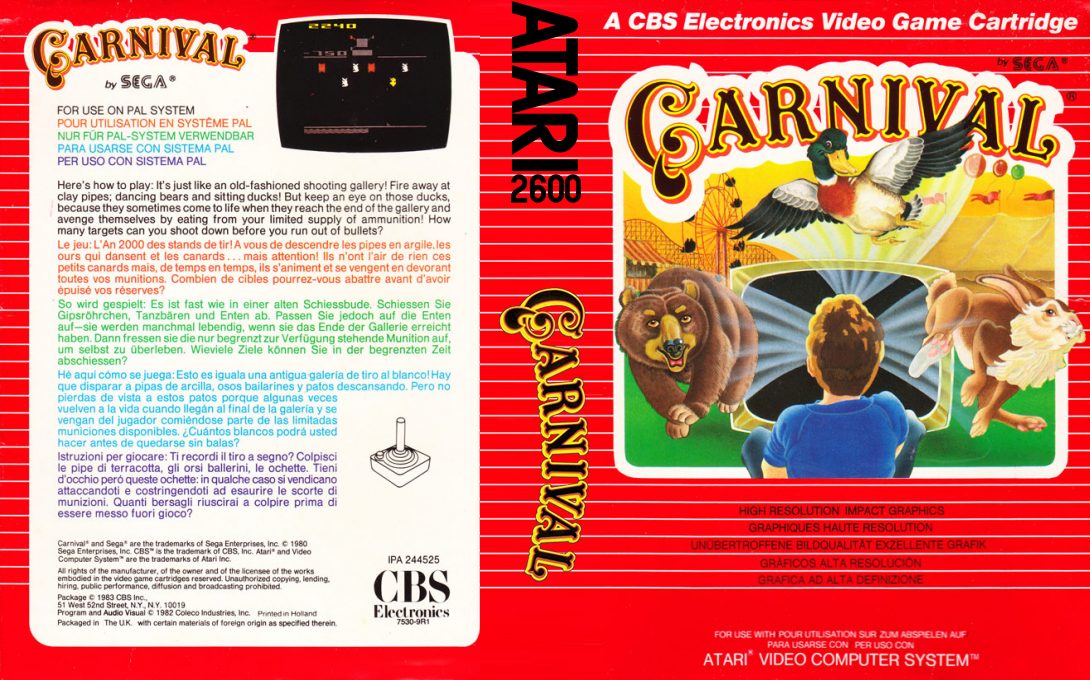 Carnival — box-texture (EU)