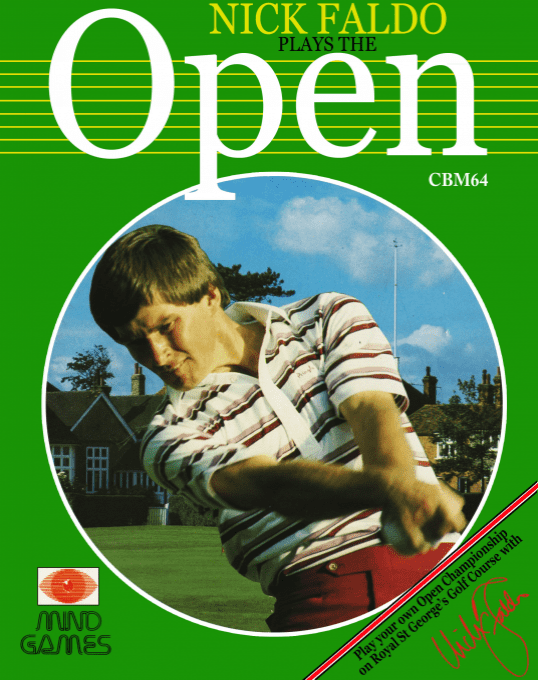 Nick Faldo Golf box art