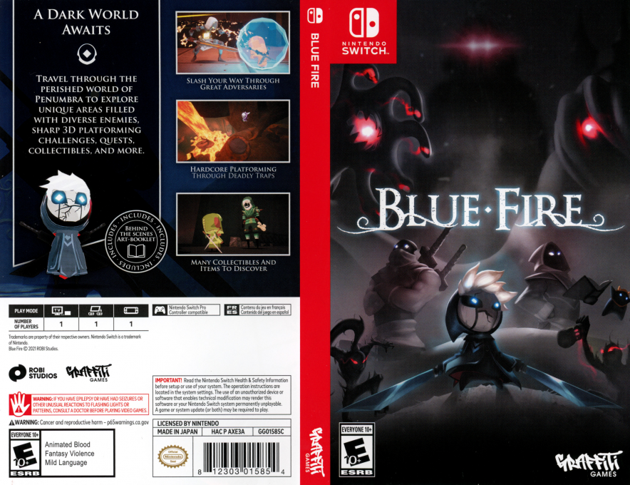Blue Fire — box-texture (US)