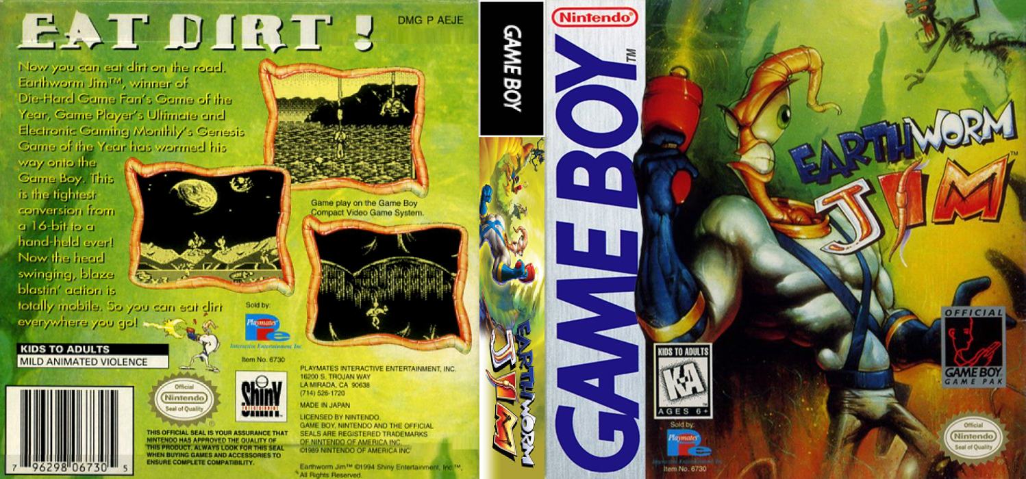 Earthworm Jim — box-texture (US)