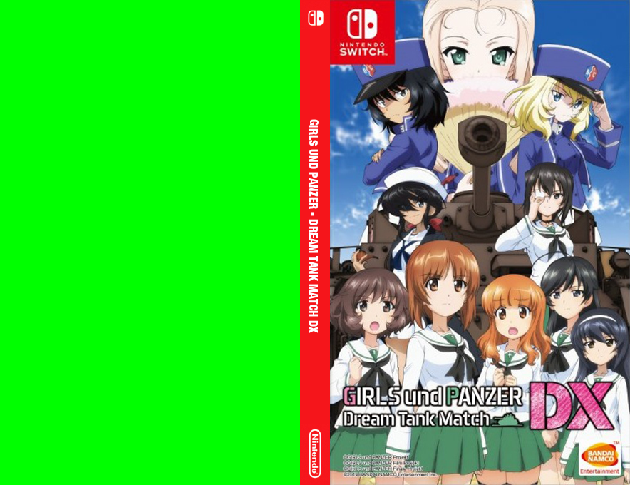Girls Und Panzer - Dream Tank Match Dx — box-texture (WOR)