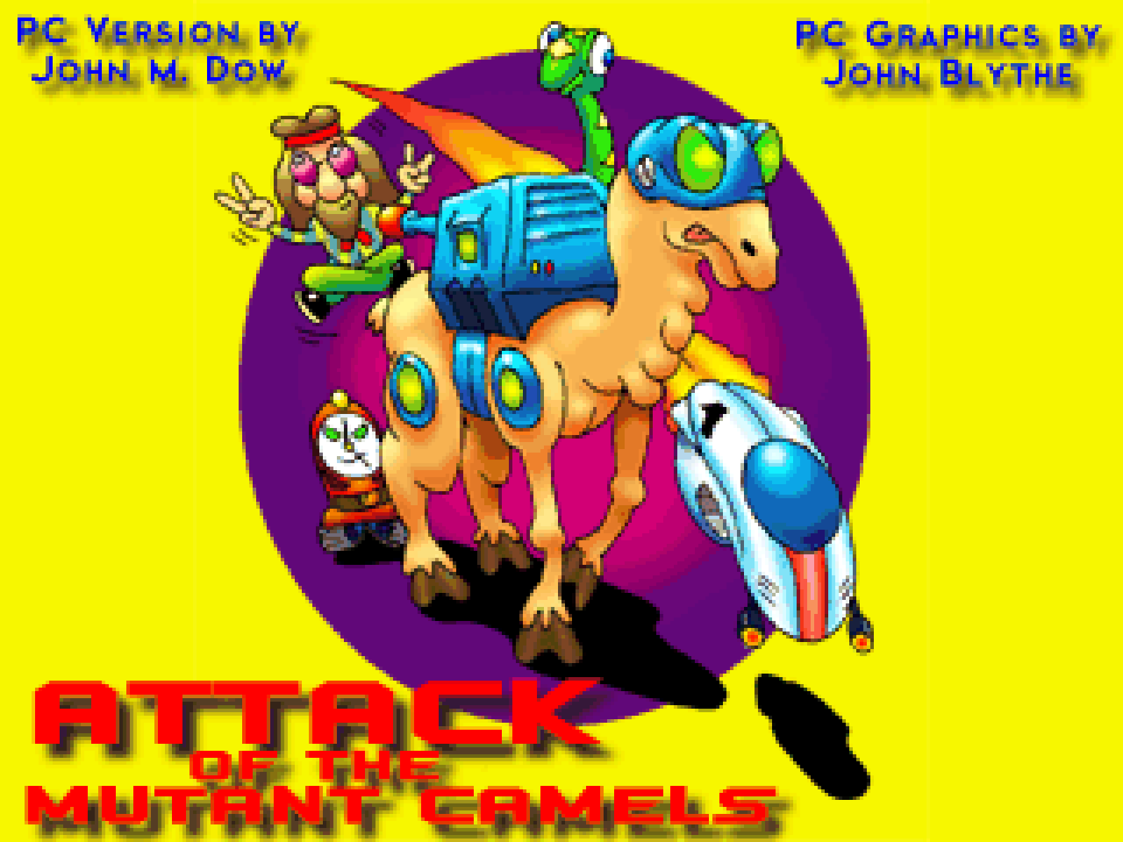 Attack of the Mutant Camels box art