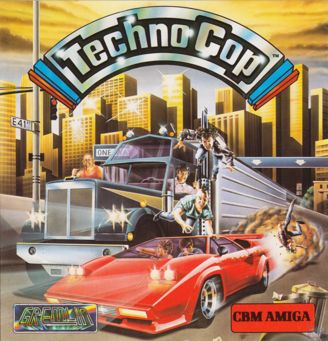 Techno Cop — box-2D (EU)