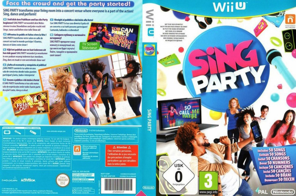 Sing Party — box-texture (EU)