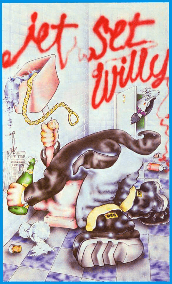 Jet-Set Willy — box-scan (EU)