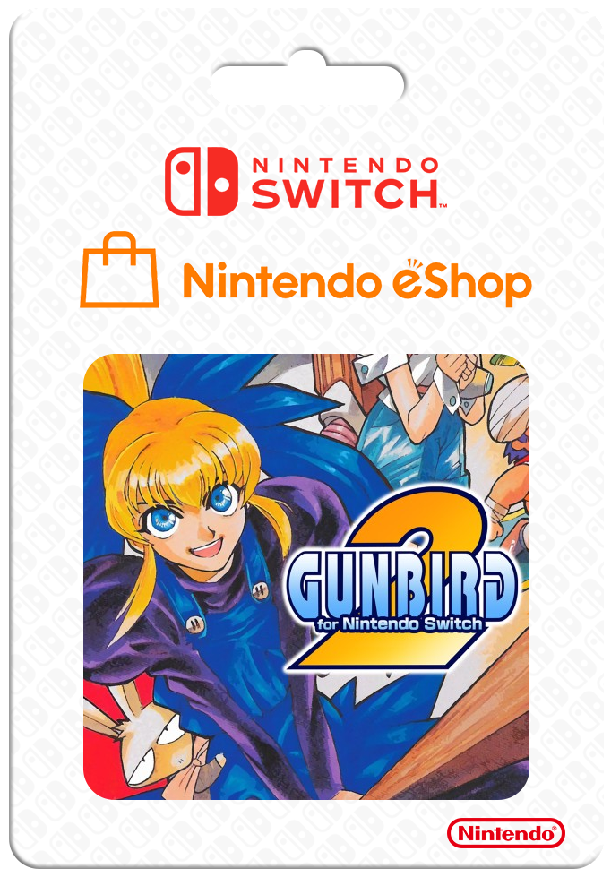 Gunbird2 For Nintendo Switch — support-2D (CUS)