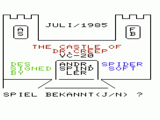 The Castle Of Dr. Creep — sstitle (WOR)