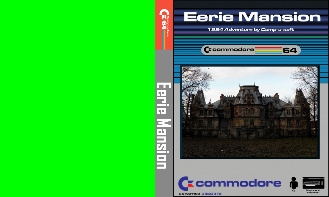 Eerie Mansion — box-texture (CUS)