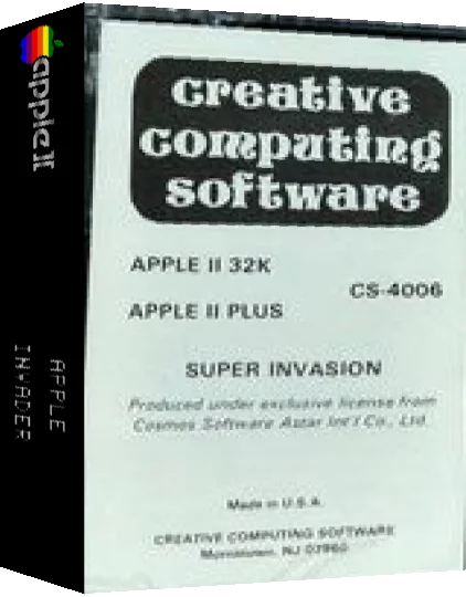Apple Invader — box-3D (US)