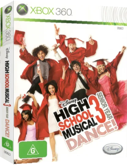Disney High School Musical 3 - Senior Year Dance! — box-3D (AU)