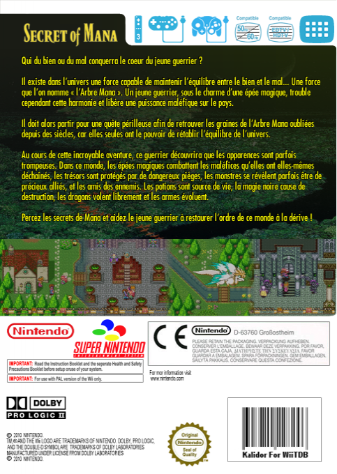 Secret Of Mana — box-2D-back (FR)