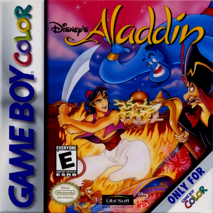 Aladdin — box-2D (US)