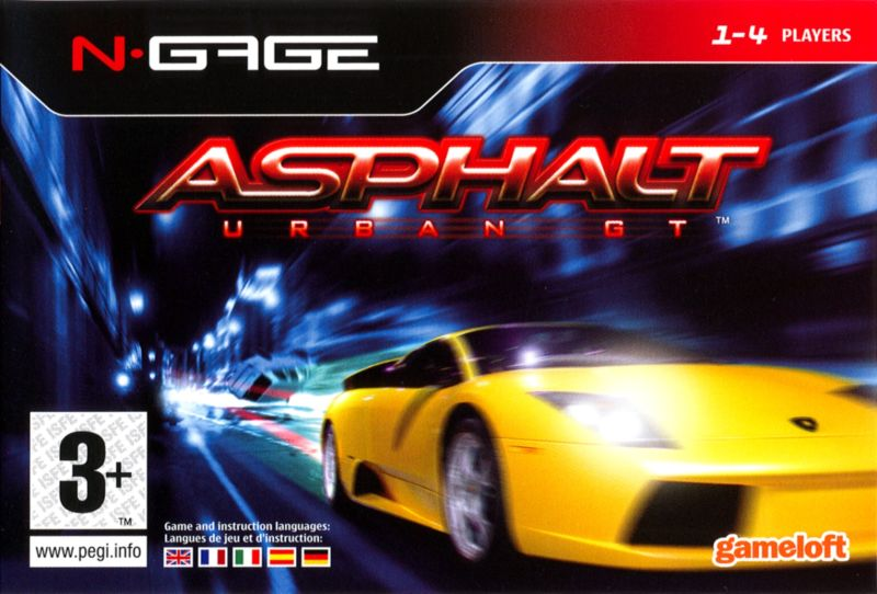 Asphalt - Urban Gt — box-2D (EU)