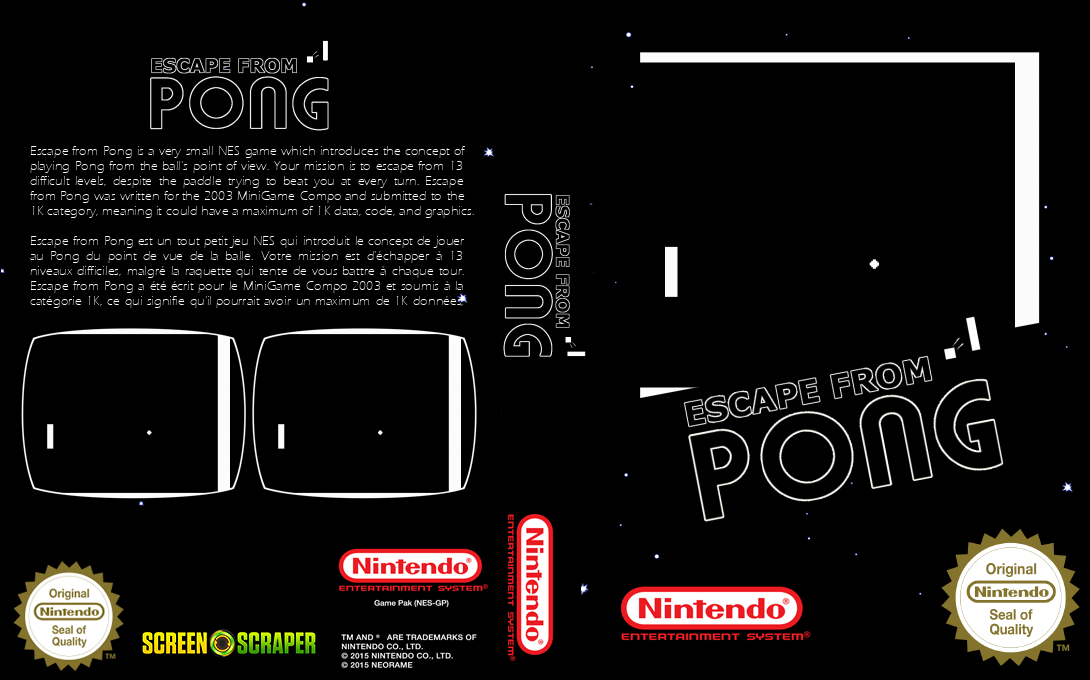 Escape From Pong — box-texture (SS)