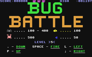 Bug Battle — sstitle (WOR)