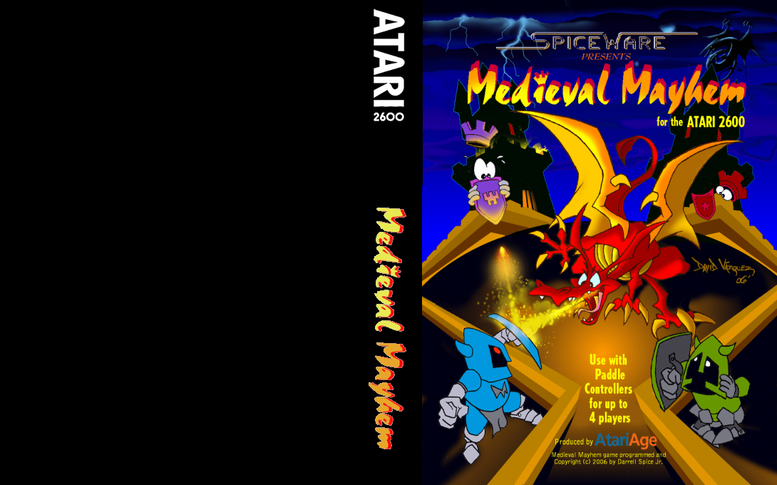 Medieval Mayhem — box-texture (US)